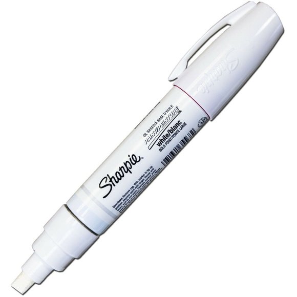 Sharpie Office Sharpie Paint Marker Oil Based White Bold Point